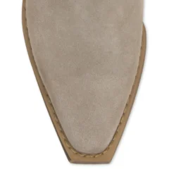 Beige leren western laarsjes