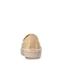 Beige raffia espadrilles