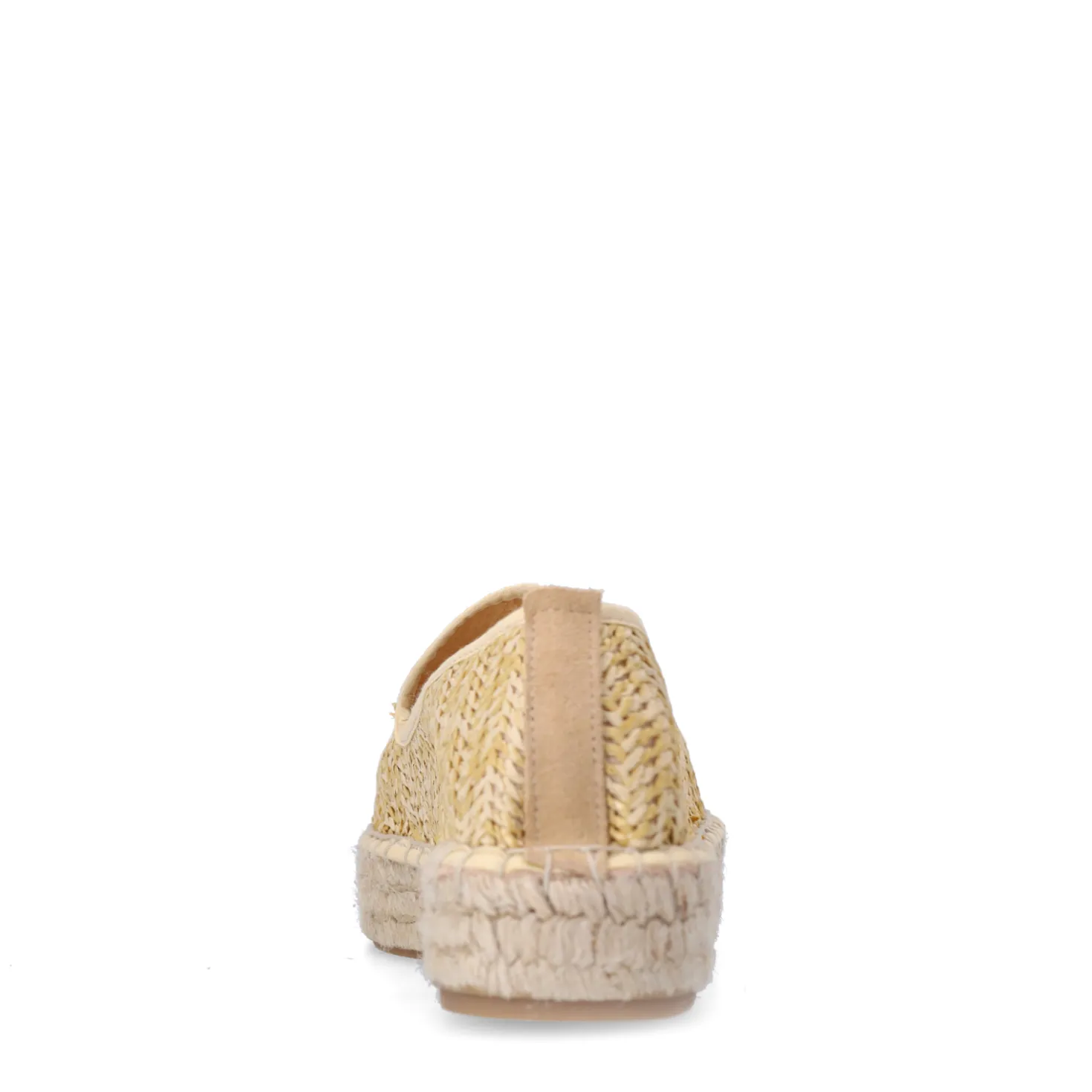 Beige raffia espadrilles