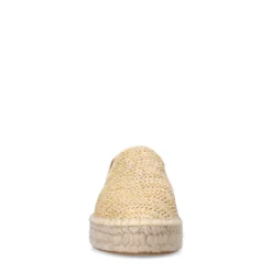 Beige raffia espadrilles