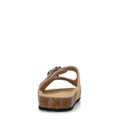 Beige suède slippers