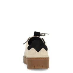 Beige suède sneakers