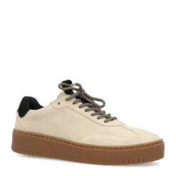 Beige suède sneakers