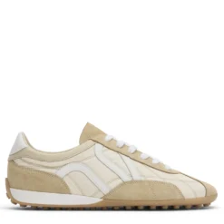 Beige suède sneakers