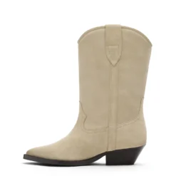 Beige western laarsjes