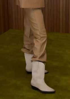Beige western laarsjes