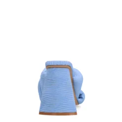 Blauwe muiltjes met hak
