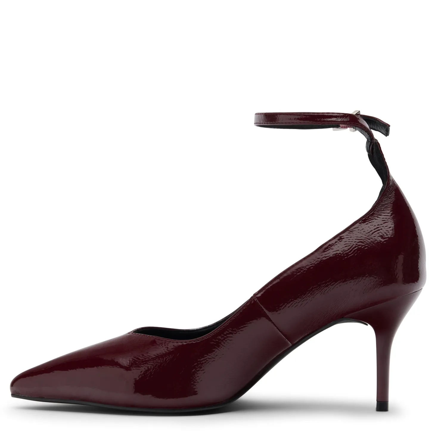 Bordeaux rode pumps