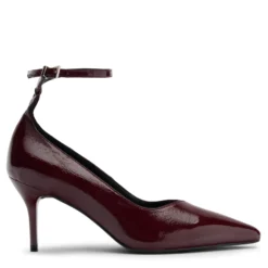 Bordeaux rode pumps
