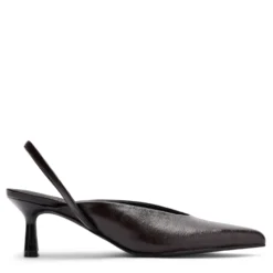 Bordeaux rode slingbacks