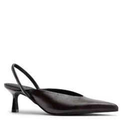 Bordeaux rode slingbacks