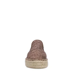 Bruine raffia espadrilles