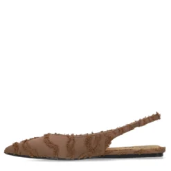 Bruine slingbacks