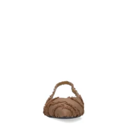 Bruine slingbacks