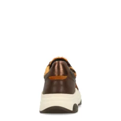 Bruine sneakers met cow print