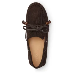 Bruine suède bootschoenen