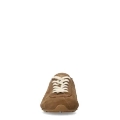 Bruine suède sneakers