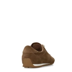 Bruine suède sneakers