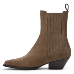 Bruine suède western laarsjes