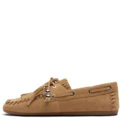Cognac suède bootschoenen