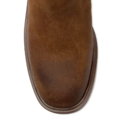 Cognac suède laarzen