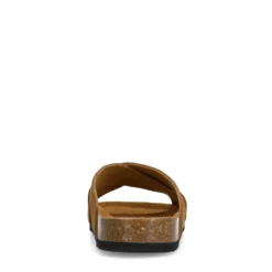 Cognac suède slippers
