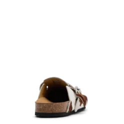Cow clogs met gesp