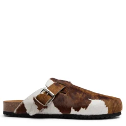 Cow clogs met gesp