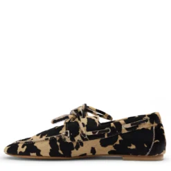 Cow print bootschoenen