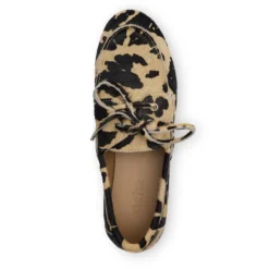 Cow print bootschoenen