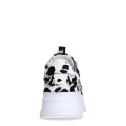 Cow print sneakers