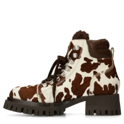 Cow print veterlaarsjes