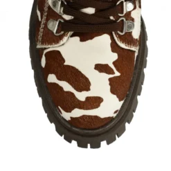Cow print veterlaarsjes