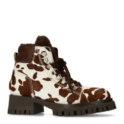 Cow print veterlaarsjes