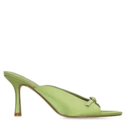 Groene muiltjes met gesp