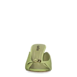 Groene muiltjes met gesp