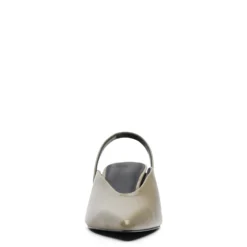 Groene slingbacks