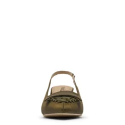 Groene slingbacks