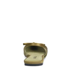 Groene slingbacks met strikje