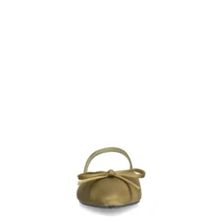 Groene slingbacks met strikje