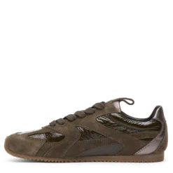 Groene suède sneakers