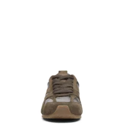Groene suède sneakers