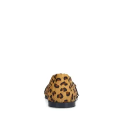 Leopard buckle ballerina's