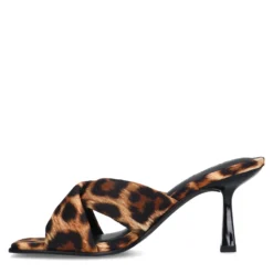 Leopard muiltjes met hak