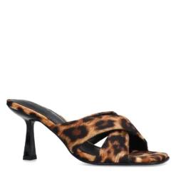 Leopard muiltjes met hak