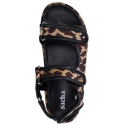 Leopard sandalen