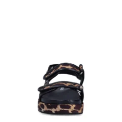 Leopard sandalen