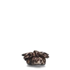 Leopard slingbacks met strik