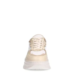 Off white leren sneakers
