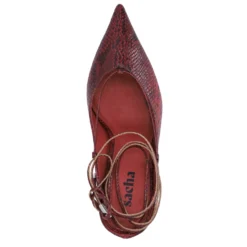 Rode snake pumps